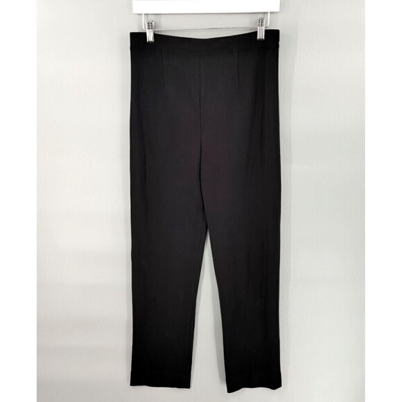 Exclusively MISOOK Pants Women Small Black High Rise Pull-On Classic Vintage 90s - Picture 1 of 13